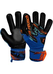 Reusch Attrakt Infinity Nc Junior Torwarthandschuhe Kinder - blau - Gr. 4 - Polychlorid/Polyester/Elastan