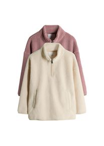 The Set, Filles Pull-over, beige / rose ancienne