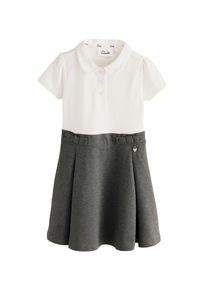 Clarks, Filles Robe, anthracite / blanc