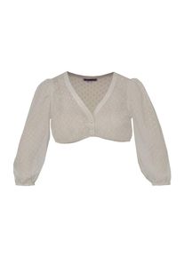 Marjo, Femmes Blouse folklorique 'Ahorntal', greige