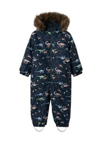 name it Funktionsanzug 'NMMSNOW10' Jungen Gr&ouml;&szlig;e 104 saphir / grau / gr&uuml;n