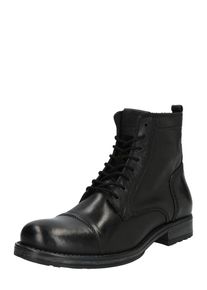 JACK & JONES Schnürboots 'Russel' Herren, schwarz, Größe 42