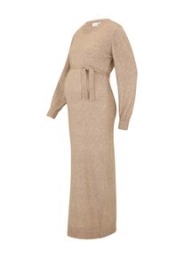 MAMALICIOUS Umstand Strickkleid 'MLNEWANNE' Damen Gr&ouml;&szlig;e XL beige