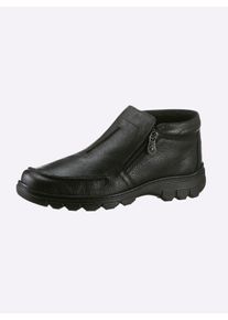 Witt Herren Stiefelette, schwarz, Größe 45, 100% Glattleder
