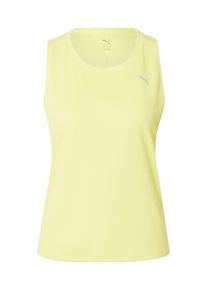 Puma Sporttop 'VELOCITY' Damen, zitrone / grau, Größe L
