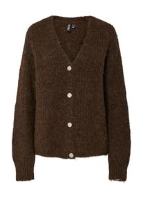 Pieces, Femmes Cardigan 'PCCLEO', brun fonc&eacute;