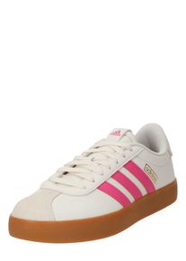 adidas Sportswear, Femmes Baskets basses 'Court 3.0', cr&egrave;me / rose fonc&eacute; / blanc