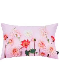 done., done. Dekokissen &raquo;Flora&laquo; beidseitig bedruckt, mehrfarbig, bedruckt gebl&uuml;mt, Polyester, 1 Stk.