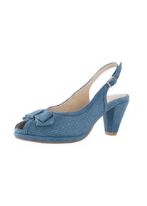 Andrea Conti Witt Damen Sandalette, blau, Größe 43, 100% Rindsleder
