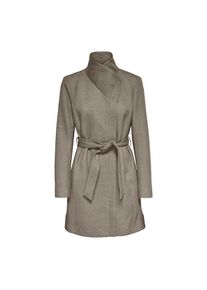 Only, Unisex, Only Kurzmantel »ONLELLI LIGHT COAT CS OTW«, walnut detail:melange, L, Leichter Mantel von Only