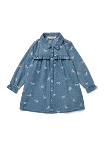 Tchibo - Kinder-Jeanskleid - Baby - Gr. 86/92 - weiss