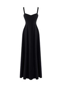 Trendyol Kleid Damen Gr&ouml;&szlig;e 40 schwarz Winterkleid