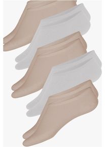 F&uuml;&szlig;linge mit k&uuml;hlendem Material (5er Pack) in beige, Gr&ouml;sse 39-42, bonprix