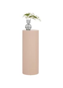 Xora Blumensäule , Naturfarben , Holzwerkstoff , 30x80x30 cm , Wohnzimmer, Wohnzimmertische, Blumentische