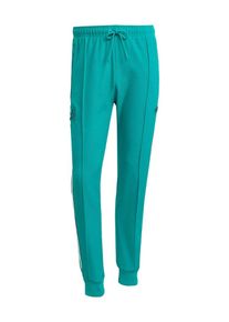 adidas Performance, Hommes Pantalon de sport, turquoise / noir / blanc