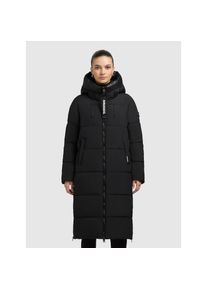 Khujo, Unisex, Khujo Steppmantel »NALU«, schwarz, M (38), Knielanger Steppmantel von Khujo