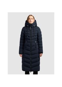 Khujo, Unisex, Khujo Steppmantel »INGRAM5«, port blau, M (38), Wadenlanger Steppmantel INGRAM5 von Khujo