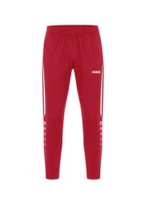 Jako, Femmes Pantalon de sport, rouge / blanc