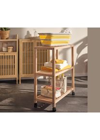 Tchibo - Sideboard - 60x30x85cm - naturfarben - Bambusholz