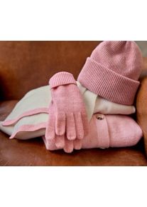 Tchibo - Strickcardigan mit Wolle - Damen - Gr. S - rosé