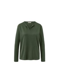 Tchibo - Blusenshirt - Damen - Gr. M - dunkelgr&uuml;n