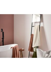 Tchibo - 2 hochwertige Jacquard-Handtücher - braun