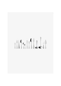 Villeroy & Boch Villeroy Boch Tafelbesteck 113tlg. Lunch Kreuzband Septfontaines silberfarben