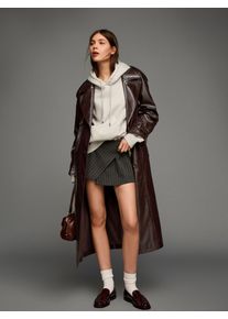 Bershka Mantel Damen Gr&ouml;&szlig;e XS schoko