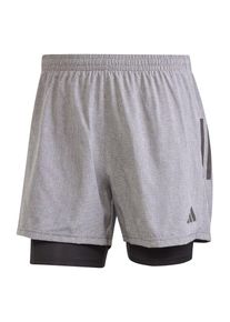 adidas Performance, Hommes Pantalon de sport 'Own The Run', gris / anthracite / noir