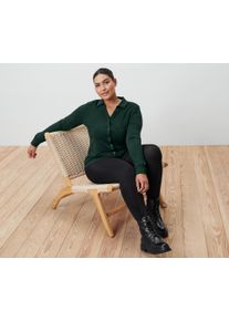 Tchibo - Blouse avec patte de boutonnage - taille: L - vert