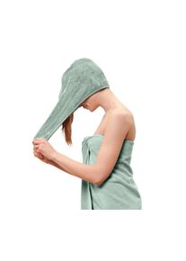 Tchibo - Serviette turban - vert