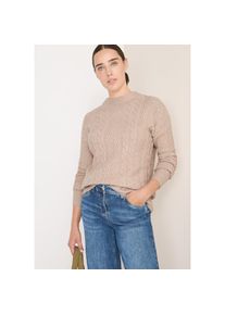 Cecil , Damen , Strickpullover mit Turtle Neck, Zopfmuster , Strickpullover von Cecil