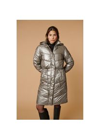 ZABAIONE, Unisex, ZABAIONE Steppmantel &raquo;Jacket Fa44ncy&laquo; im Glanz-Look, platin, XL, Pufferjacke von ZABAIONE in bester Marken-Qualit&auml;t