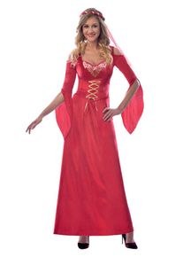 Amscan Costume da damigella da donna Isabell