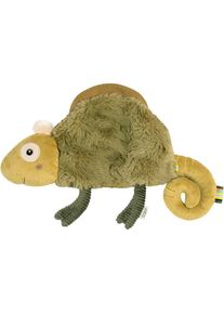 babyFEHN Fehn , Kuscheltuch »Lazy, Crazy & Pink, Schmusetuch Chamäleon« , grün