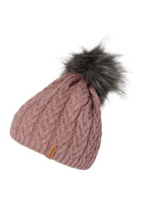 Chillouts M&uuml;tze 'Tabea' Herren Gr&ouml;&szlig;e 55/60 anthrazit / altrosa