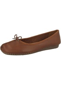 Clarks Ballerina 'Freckle Ice' Damen Gr&ouml;&szlig;e 37 braun
