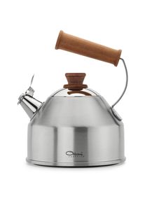 Metalgo Italienischer Wasserkessel Lignum Satinato