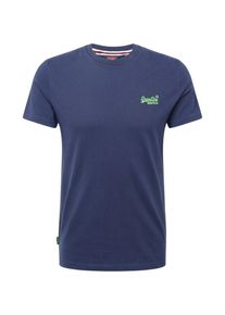Superdry & Co, Hommes T-Shirt 'Essential', saphir / vert clair