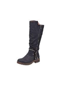 Rieker, Femmes Bottes, anthracite / noir