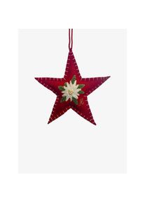 JAN Constantine Housses deussins avec remplissage Edelweiss rouge carmin