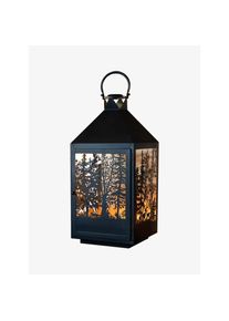 Lumi&egrave;re DES Alpes Laterne La For&ecirc;t schwarz