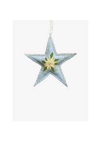 JAN Constantine Housses deussins avec remplissage Edelweiss bleu pastel