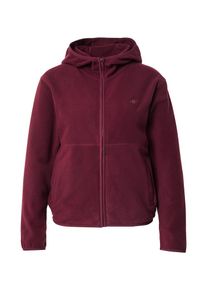 4F Funktionsfleecejacke Damen, weinrot, Gr&ouml;&szlig;e S