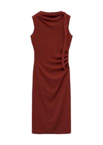 Mango, Femmes Robe 'Vittoria', orange fonc&eacute;