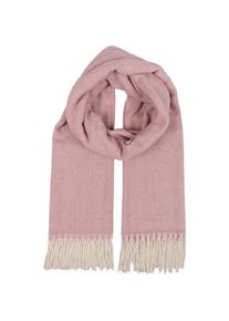 Capelli New York, Unisex, Modeschal Strukturmuster, Fransenkante, w&auml;rmend, old rose, Einheitsgr&ouml;&szlig;e, Schal von Capelli New York