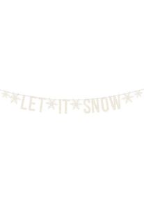 Let it Snow ghirlanda olografica da 1,7 m