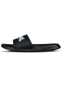 Lonsdale Badeschuhe 'Naples' Damen, schwarz / weiß, Größe 41