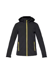 Icepeak, Hommes Veste outdoor 'BRIMFIELD', jaune / noir