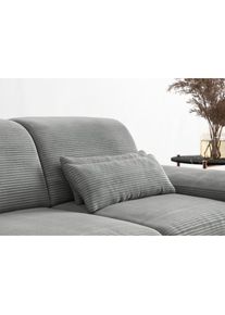 Sit & More Sit & More, sit&more Sofakissen &raquo;Cabana&laquo; wahlweise 2er- oder 3er-Nierenkissen-Set, silber, 100% Polyester, B/H/T: 65 cm x 25 cm x 10 cm